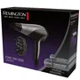 Remington Ionic Dry 2200 Secador de pelo con difusor, Negro y Gris